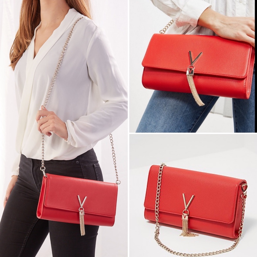 🆕 Valentino Tassel Clutch Crossbody Bag